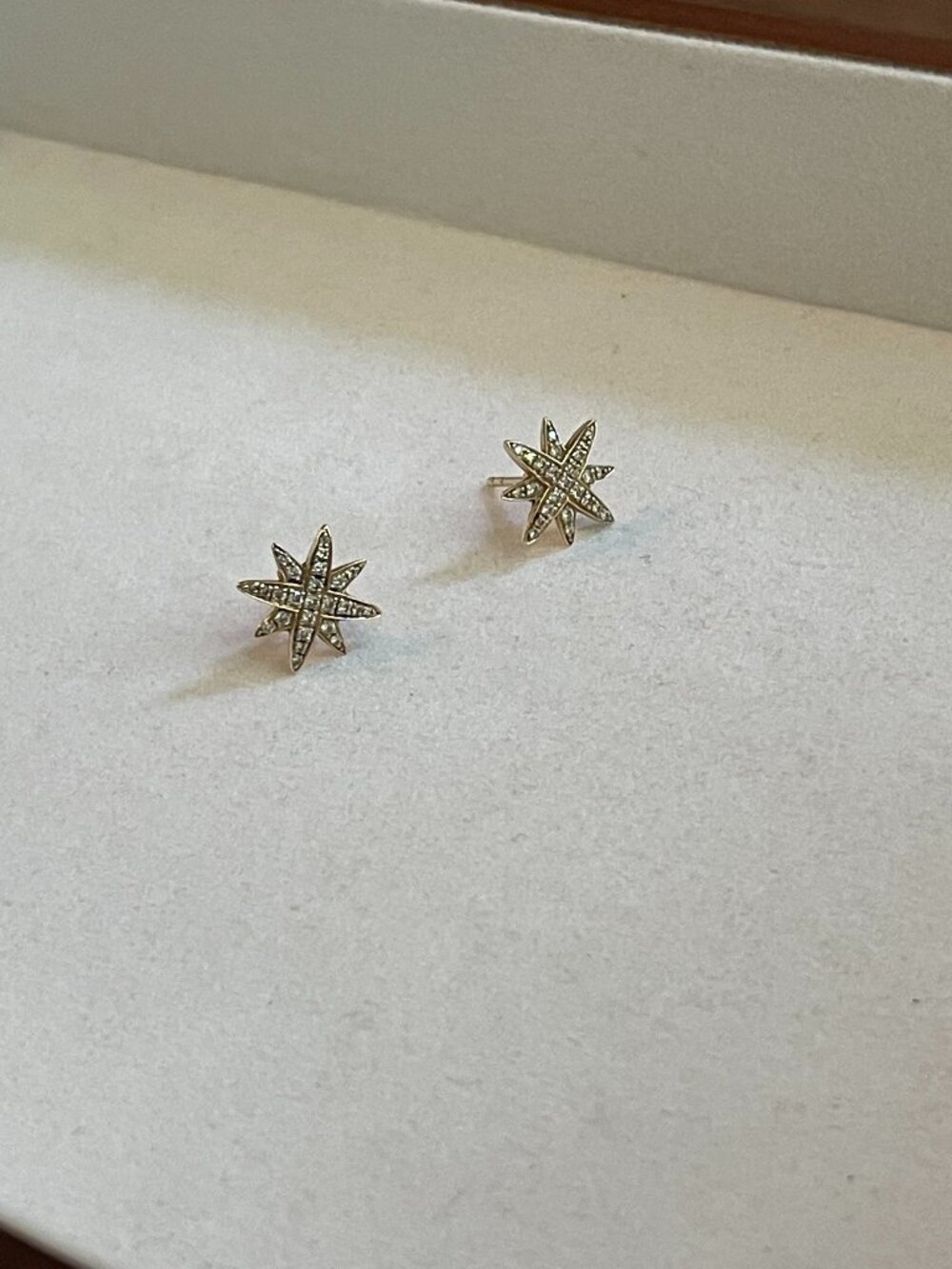 Share Bloomingdale’s Fine Collection Diamond Starburst Stud Earrings – 14K Yello